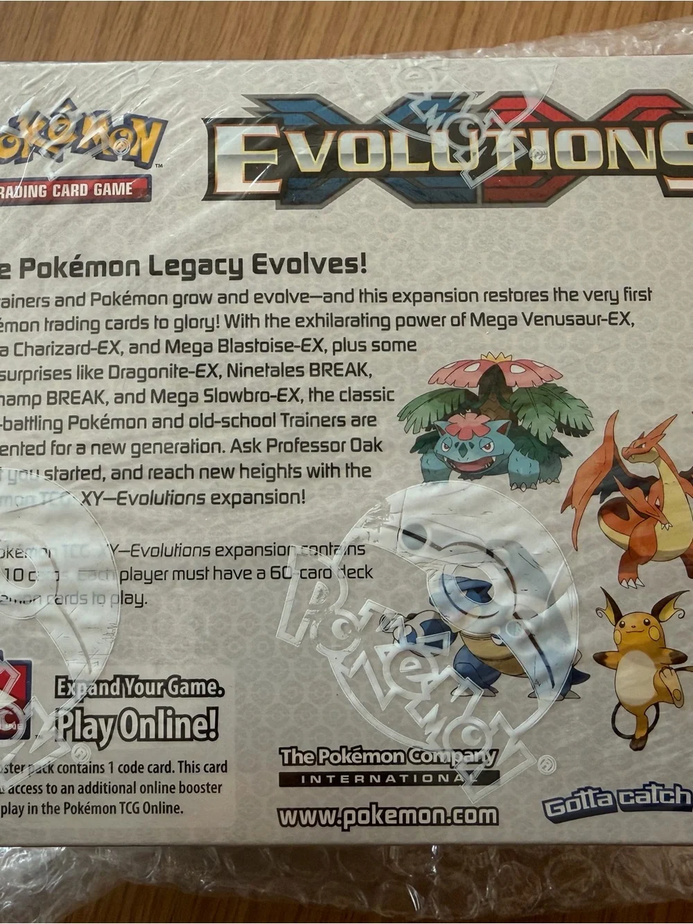 New sealed Box XY Evolutions Trading Card Game Booster Box - 2016